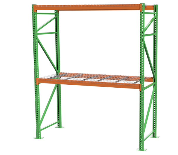 Industrial pallet racks for sale in Houston Texas by a warehouse racking supplier named US Pallet Racks