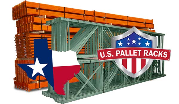 warehouse racks for sale in Houston Texas for sale by US Pallet Racks