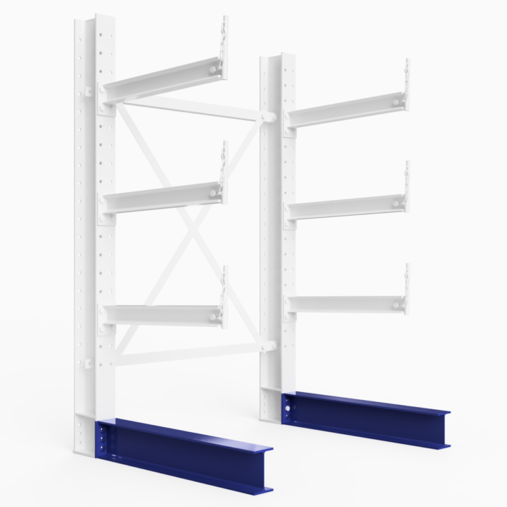 Base Frame Liquid Rack Cantilever Racking Bases 48